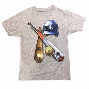 Wes & Willy Baseball Tee, Size 6